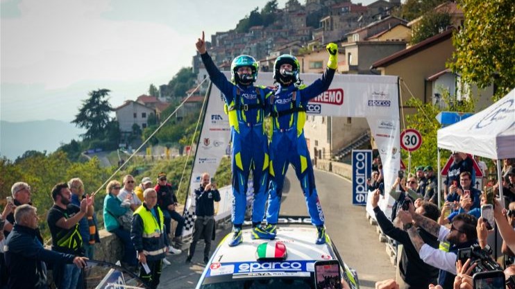 Daprà campione italiano rally